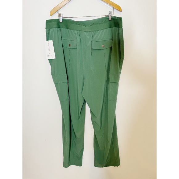 Athleta  Vienna Cargo Pant Green NWT 22 - Picture 5 of 7